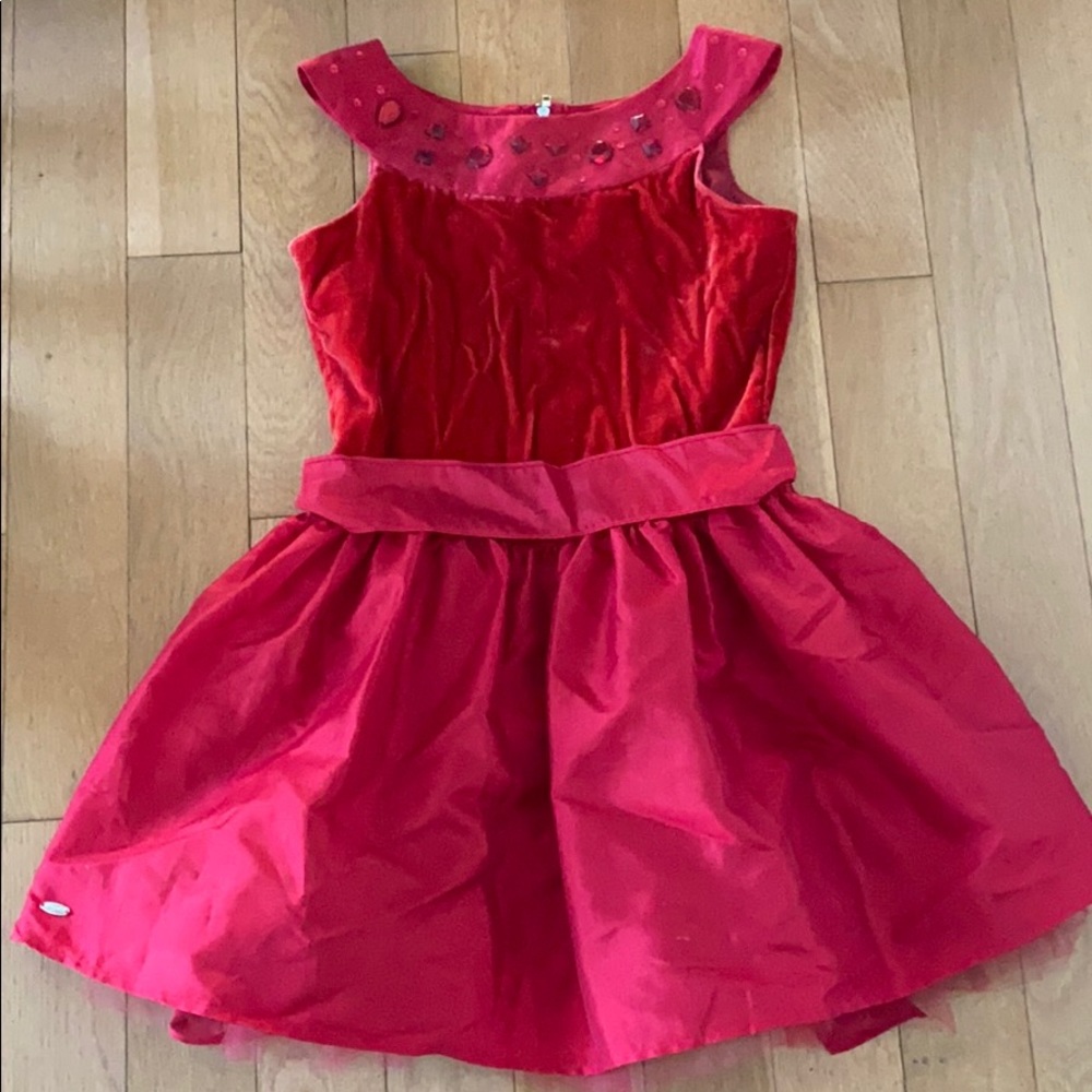 Holiday American girl dress.
